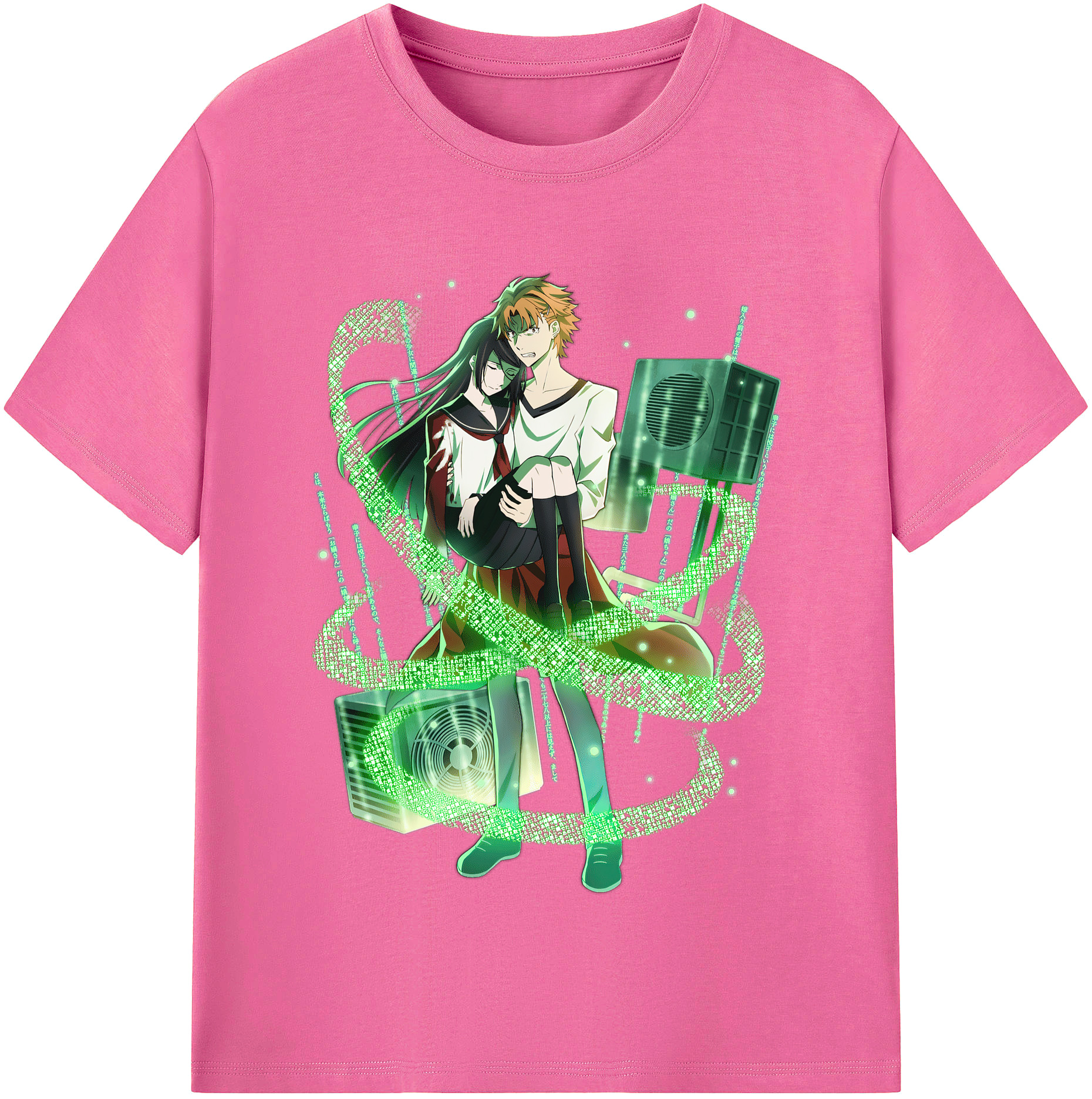 （画像用） 文豪ストレイドッグス Bungo Stray Dogs レディースカジュアルプリントTシャツ（綿100％）